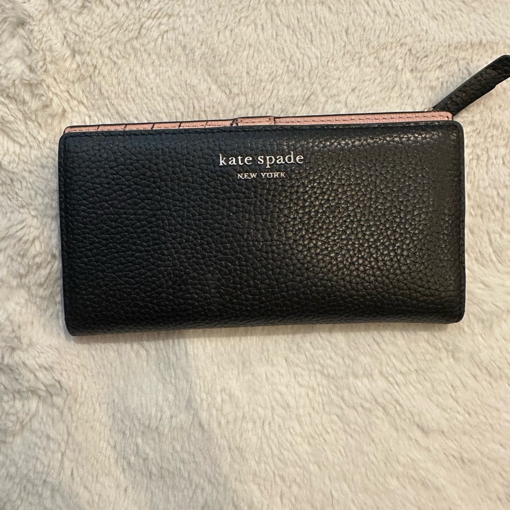 Kate Spade Black and Pink Wallet